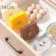 thumbnail image 3 of 8 Pcs/Set Dried Fruit Plates Cartoon Bear Head Serve Snacks No Odor Sturdy Biscuit Dried Fruit Plates Kitchen Supplies, 3 of 5