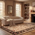 thumbnail image 4 of Safavieh Lyndhurst Victoria Floral Area Rug, Ivory/Black, 5'3" x 7'6", 4 of 11