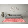 thumbnail image 3 of Ahgly Company Indoor Rectangle Abstract Red Modern Area Rugs, 7' x 10', 3 of 4