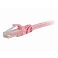 thumbnail image 1 of C2G 1ft Cat6 Snagless Unshielded (UTP) Ethernet Network Patch Cable - Pink - Patch cable - RJ-45 (M) to RJ-45 (M) - 1 ft - UTP - CAT 6 - snagless, stranded - pink, 1 of 3