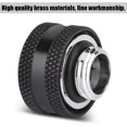 thumbnail image 4 of Compression, Durable Water Cooling Compression Accessories with Sealing Rings for 16mm Outer Diameter Rigid Tube, Model Number: YGKN-C16MM(4pcs Black), 4 of 5