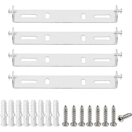 

4pcs 3.35in/85mm Light Fixture Mounting Bracket For Pendant Lamps Wall Lamps Ceiling Chandelier(3.35in/85mm)