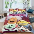 thumbnail image 2 of Nanalan Conjunto de sábanas temático, trío de piezas, cómodo y amigable con la piel, diseño único, regalo de decoración para el hogar para familiares, amigos y fans,135cm *200cm, 2 of 6