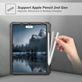 thumbnail image 7 of Fintie Tuatara Case for iPad Air 5th Gene(2022) / iPad Air 4th Genration(2020) 10.9 Inch - [Magic Ring] 360 Degree Rotating Grip Stand Shockproof Rugged Cover with Screen Protector, 7 of 7