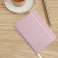 thumbnail image 2 of Dosaele PU Leather A6 Password Book with Straps and Tabs - Pink, 2 of 6