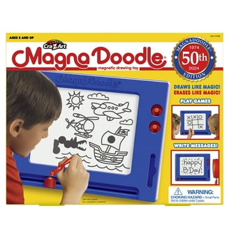 Hey Play Magnetic Drawing Board - Doodle Pad Toy with 4 Magnet