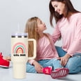 thumbnail image 3 of 40oz Girl Mom Tumbler with Handle.Girl Mom Cup Tumblers.40oz Birthday Mothers Day Christmas Cups Tumbler gifts for Girl Mom.GirlMom Gift Ideas., 3 of 6