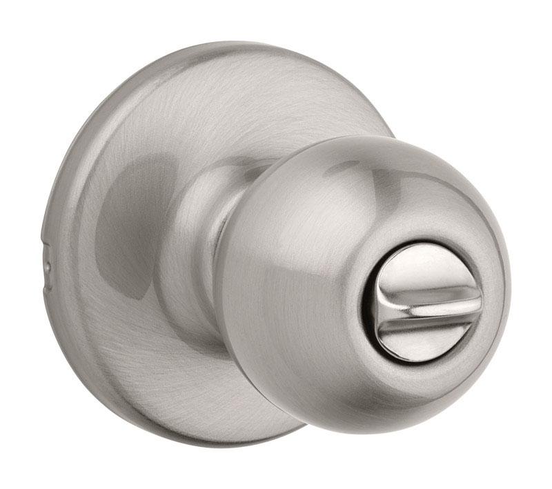 Kwikset Polo Satin Nickel Privacy Lockset ANSI/BHMA Grade 3 1-3/4'