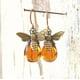 thumbnail image 2 of Regalo Gota Pendientes Joyería Gota Retro Mujer Pendientes Pendientes de ámbar exagerado, 2 of 6