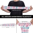thumbnail image 4 of Gaeub Pink Striped Flamingo Cooling Sleeves for Unsex, Arm Sleeves, UV Sun Protection Sleeve to Cover with Silicone Anti-Slip, 4 of 8