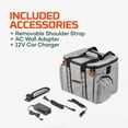 thumbnail image 3 of Alliance NEB-CLR-0001 15 Ltr 16 qt. Thermoelectric Iceless Cooler & Warmer Bag, 3 of 7