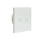 thumbnail image 2 of NEO Coolcam Wifi Interruptor de luz de montaje en pared de 2 bandas Panel de vidrio Interruptor de luces inteligentes para el hogar EU Sweethay DZ7335-00B, 2 of 2