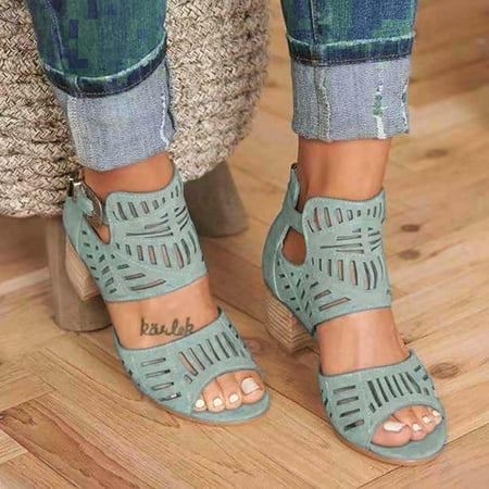 

Fanxing Fashion Deals 15 Under Girls Sandals Crystal Jeweled Platform Sandals Dressy 2023 Casual Summer Glitter Slides Sandals Sandal Shoes Blue 7.5