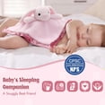 thumbnail image 3 of MorisMos Bunny Loveys for Babies 14" Baby Security Blanket Soft Sunggle Toy for Girls Boys Newborns, Bunny Stuffed Animal Blanket, 3 of 9
