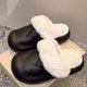 thumbnail image 1 of Pantuflas cálidas para mujer, cómodas pantuflas de espuma viscoelástica color piel, mullidas, antideslizantes, cómodas pantuflas de felpa para interior y exterior, 24cm, 1 of 5