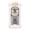 White, variant on Pendulum Wall Clock Battery Operated,Traditional Chiming Clock Vintage Grandfather Wall Clock Silent Operation for Living Room Kitchen and Office Decor