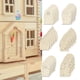 thumbnail image 5 of 30 puertas de hadas de madera sin terminar, kit de casa de hadas, adornos artesanales, piezas de madera sin para decoración, fabricación de Soledad puerta de hadas, 5 of 8