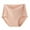 Pink, variant on Women's Cotton High Waisted Underwear Stretch Panties Full Coverage Postpartum Soft Briefs Breathable tummy control underwear for women