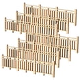 thumbnail image 4 of 8Pcs Mini House Retro Fences Micro Landscape Fences Decorative Farm Fake Fence Decors, 4 of 9