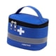 thumbnail image 3 of Bolsa de primeros auxilios, estuche de almacenamiento de emergencia, portátil, profesional, con asa, organizador, bolsa médica para gimnasio, oficina, S Azul, 3 of 9