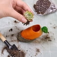 thumbnail image 5 of Cute Vegetable Shaped Planter Pots - Mini Resin Pots, Decorative Small Flower Pots for Home Tabletop & Garden, 5 of 6