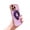Purple, variant on Dteck for iPhone 15 Pro Max Case for Women Girls, Cute Wave Frame Curly Shape with Love Heart Pattern Camera Protection Cover Luxury Plating Shockproof Phone Case with Magnetic Kickstand,Dark Purple