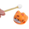 thumbnail image 4 of Dyfzdhu 1 Set Wood Guiro Instrument Toy Cat Shape LatinPercussion Instrument with Scrapers Frog Rasp Musical Instrument Tone Block for Education Toys, 4 of 8