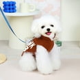 thumbnail image 3 of Pet Artist Personalized Fleece Dog Clothes with Name Printed Winter Warm Vest Dog Sweaters for Small Dogs Male Female Fall Pullover Puppy Clothes with D-Ring, 3 of 15