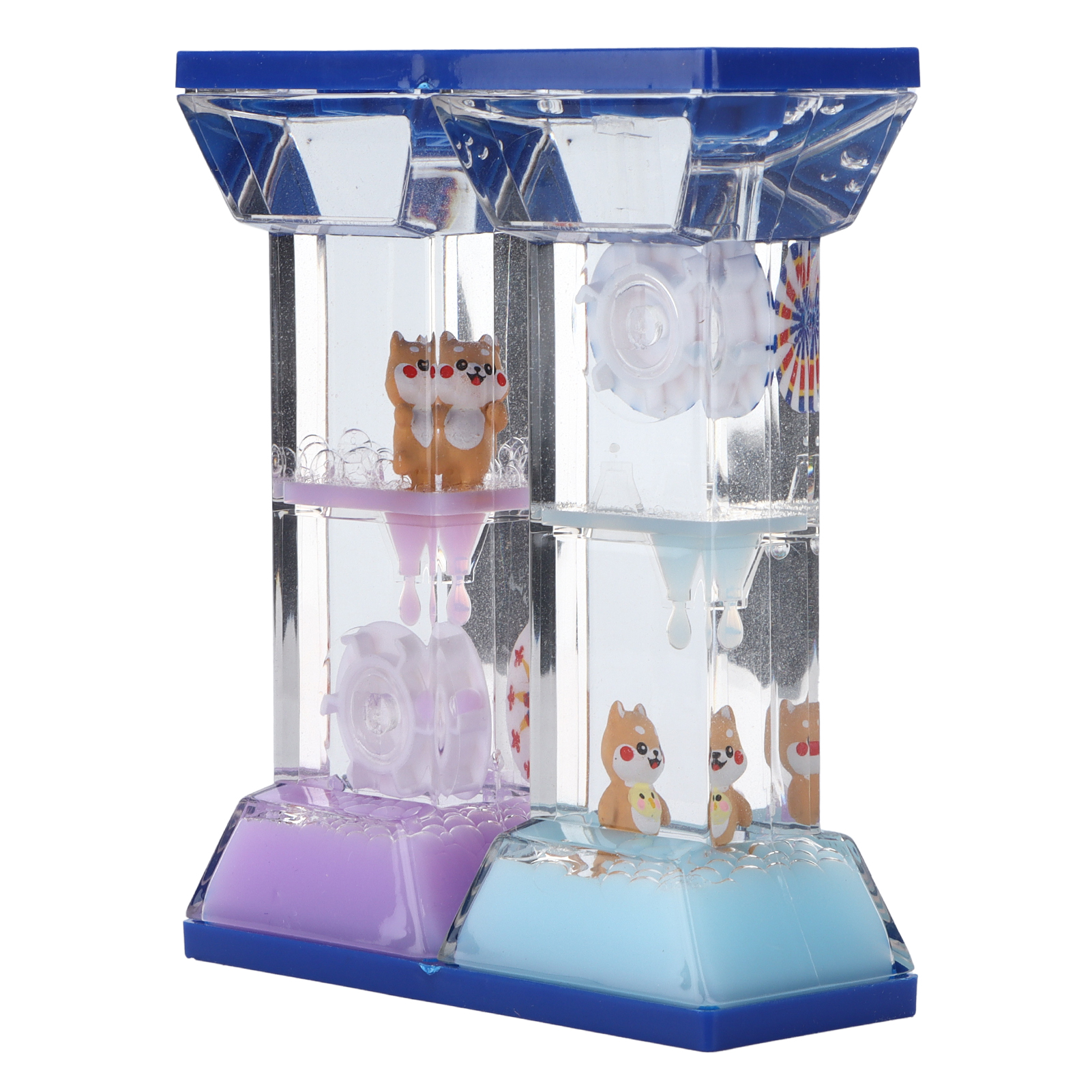 Sand Timer Sealed Colourful Liquid Motion Bubbler for Movement Bedroom ...