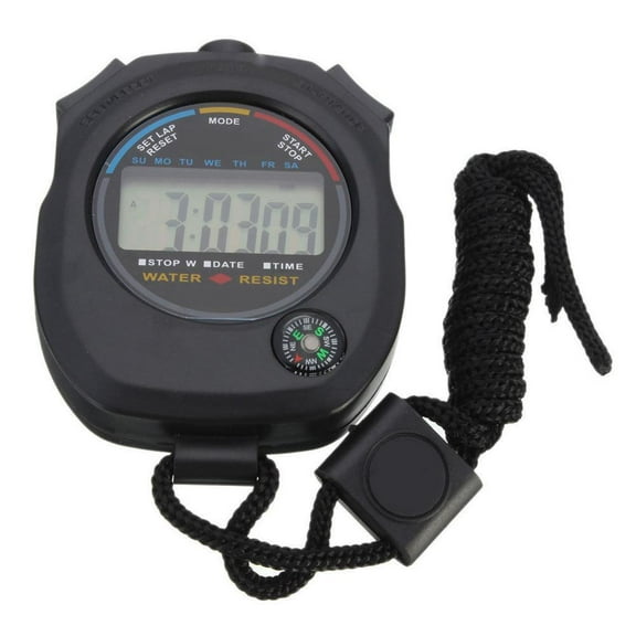 QHUDLV FROVOL 1 Pcs Digital Stopwatch Timer Professional Multifuction Training Watch Handheld Chronograph Outd Sports Running Timer