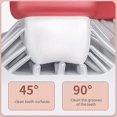 thumbnail image 2 of Yaju Toothbrush Children's Tooth Massager,u Type Children's Toothbrush Manual Lazy Toothbrush Clean Teeth Baby Clean Mouth Mouth Toothbrush (pink) (5, 2 of 5