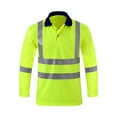 thumbnail image 1 of High Visibility Sweatshirt For Men Pullover Hi Vis Hoodie Pullover Sweatshirt Reflective Long Sleeve Sweatshirt Tops, 1 of 4