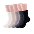 thumbnail image 1 of 5 pares de calcetines suaves para mujer, calcetines de invierno, calcetines mullidos 37-43, 1 of 5