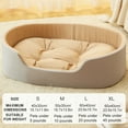 thumbnail image 2 of 24 Inch Calming Donut Dog Bed for Large Dogs, Anti-Anxiety Cozy Soft Round Pet Bed, Fluffy Washable Dog Bed for Dogs and Cats, 2 of 5