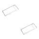 thumbnail image 3 of sweethay Estuche para teléfono Thin Clear Smartphone Cubierta trasera transparente Carcasa acrílica Reemplazo de tamaño libre para Pixel 6 Clear / Transparente/Pixel 6 Pro 2piezas, 3 of 5