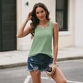thumbnail image 4 of SUNBS 3 Packs Loose Fit Tank Tops for Women Casual Crewneck Sleeveless Shirts Summer Plus Size Blouses, 4 of 5