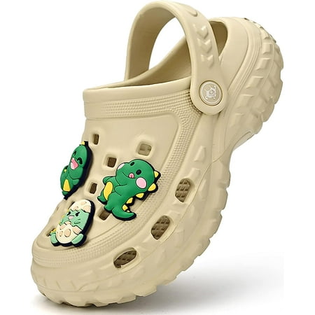 

Kids Clogs Cartoon Boys Girls Garden Clogs Slip on Water Shoes Beach Slipper Outdoor Children Sandals