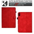 thumbnail image 3 of Dteck Case for For iPad 11-inch (A16) 2025 /iPad 10th Generation 10.9-inch 2022,Magnetic PU Leather Folio Smart Cover with Auto Sleep Wake Stand Card Wallet Shockproof Case,Red, 3 of 6