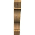 thumbnail image 2 of Ekena Millwork 4"W x 22"D x 22"H Funston Slat Rough Sawn Bracket, Western Red Cedar, 2 of 4