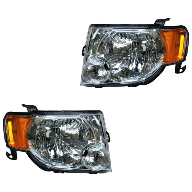 PAR FAROS Compatible con Ford Escape 2008 2012 Generica 1 par Nuevo