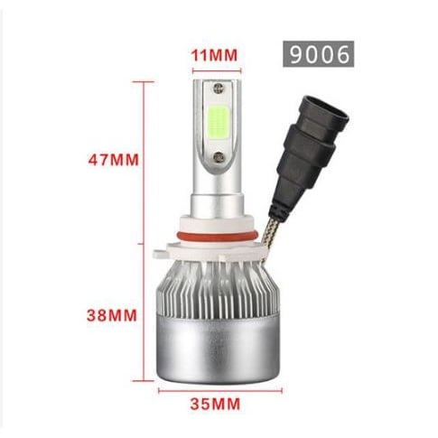 Luces led Para Coche Faros Led Automotriz Kit De Faros Focos Led C6 H4 Hb2 9003 Alta Baja 8000lm 6000k antiniebla LED huangjie unisex
