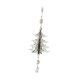 thumbnail image 4 of Adorno navideño con colgante de hierro para de Navidad, decoración navideña colgante para fiestas, cumpleaños, bodas, patios y oficinas Arbol de navidad plateado, 4 of 8