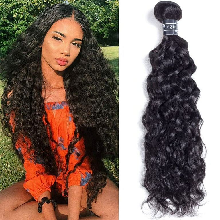 Brazilian Body Wave Human Hair Bundles (10 12 14 Inch) 8A 100% Unprocessed Human  Hair Extensions for Women Brazilian Virgin Hair Weave Bundles Human Hair  Natural color : : Beauty & Personal Care