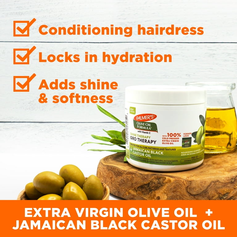 2 pack) Palmer's Olive Oil Formula Shine Therapy Gro Therapy