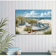 thumbnail image 2 of Beach Canvas Wall Art Coast Theme Wall Decor Ocean Picture Print, Relaxing Seascape Artwork, 2 of 5