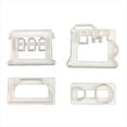 thumbnail image 7 of ZPAQI Train Shaped Silicone Hand Press Gadgets Cookie Moulds DIY Baking Accessories, 7 of 7