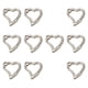 thumbnail image 3 of 10 piezas de ganchos de resorte para llaveros, accesorios de metal, hebilla de llavero DIY Blanco, 3 of 9