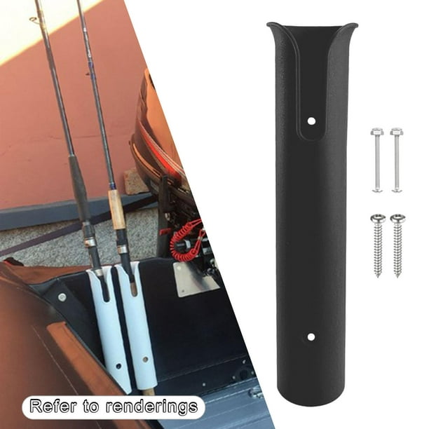 Portable Boat Fishing Rod Holder, Pole Rack Tube, Easy to Install for  Kayak, Cooler and Trailer, 2Pcs