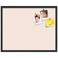 thumbnail image 2 of PinPix 30x24 Custom Cork Bulletin Board Baby Pink Chain Poster Board Has a Fabric Style Canvas Finish, Framed in Baby Pink Chain, by ArtToFrames (PinPix-575), 2 of 6
