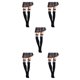 thumbnail image 3 of sweethay Medias de calcetería Calcetines largos iris Raya Pierna Calentador Muslo Alto Juego de rol Accesorios Regalos para fiesta Mascarada Type2 NO2, 3 of 6